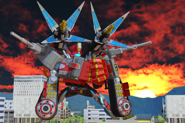 Mmd マックスバスターグリッドマン じみー さんのイラスト ニコニコ静画 イラスト