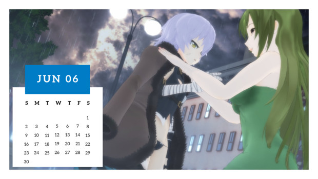 カレンダープロジェクト19 6月 カトラス リトルジャックp さんのイラスト ニコニコ静画 イラスト