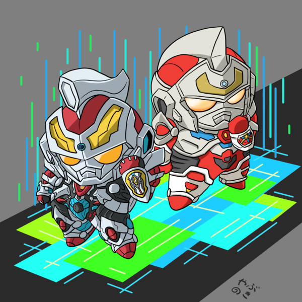 アクセスコードは グリッドマン やぶのき さんのイラスト ニコニコ静画 イラスト