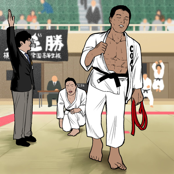 試合に勝った野獣先輩 倉敷の黒帯 さんのイラスト ニコニコ静画 イラスト