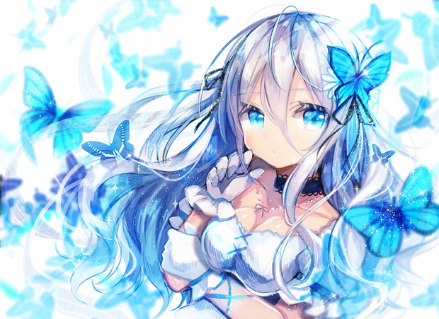 モルフォチョウ 琥珀むろ さんのイラスト ニコニコ静画 イラスト