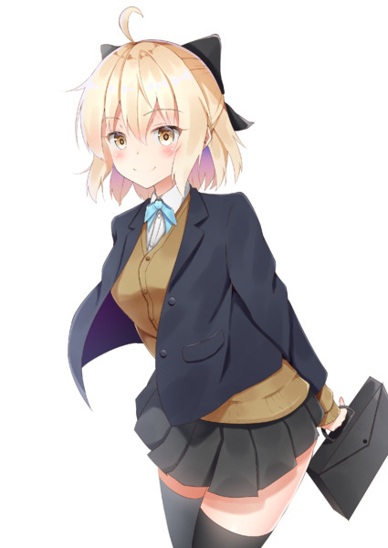 制服沖田さん 矢嶋ロイ さんのイラスト ニコニコ静画 イラスト