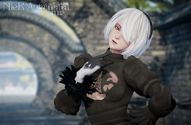 Mmdnier 素顔の２bさん まめる さんのイラスト ニコニコ静画 イラスト