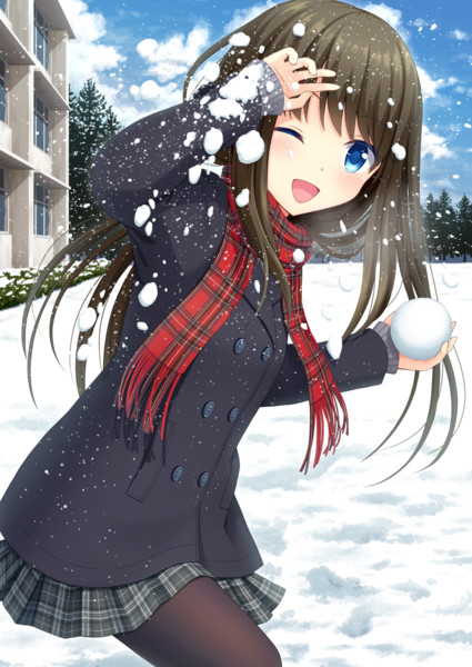 雪合戦 岩元空 さんのイラスト ニコニコ静画 イラスト