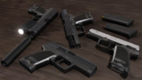 【配布再開】USP.45 & 9mm【モデル配布】