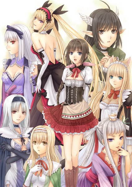 シャイニング ハーツ ニコニコ静画 コラボ企画 キミも未来のキャラクターデザイナーを目指せ シャイニングシリーズ イラストコンテスト