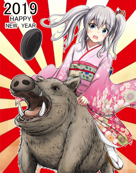 フライング19年明けましておめでとうございます絵 ｈ2 さんのイラスト ニコニコ静画 イラスト