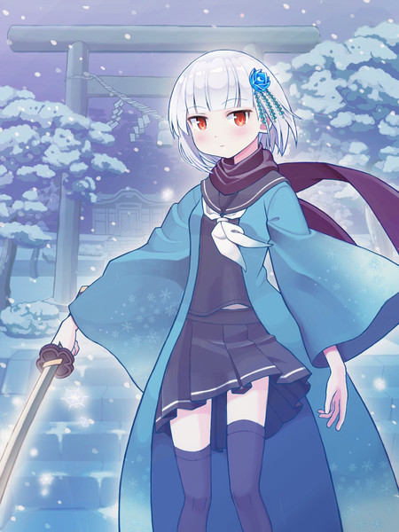 刀の女の子 Mikoko さんのイラスト ニコニコ静画 イラスト