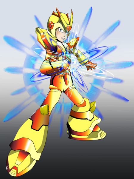 落書 Rockmanx3 ハイパーチップ Xelvis さんのイラスト ニコニコ静画 イラスト