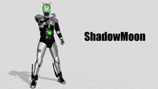 Mmd シャドームーン モデル配布 ａｅｄ神拳伝承者 さんのイラスト ニコニコ静画 イラスト