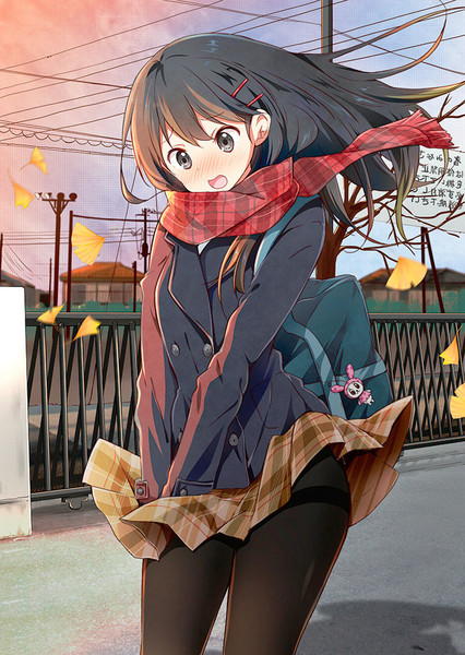 木枯らしのおくりもの らぐほのえりか さんのイラスト ニコニコ静画 イラスト