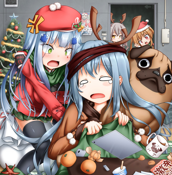 ドルフロでクリスマス絵 しかげ さんのイラスト ニコニコ静画 イラスト