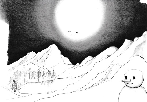 アナログ そろそろ雪景色が見たいけど 鍵丸一二 さんのイラスト ニコニコ静画 イラスト