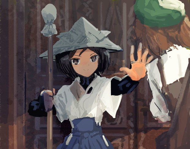 黒田那佳とクローディア Cab さんのイラスト ニコニコ静画 イラスト