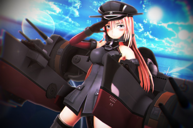 艦これプレイ報告用静画 ビスマルクお姉さん 海冥 さんのイラスト ニコニコ静画 イラスト