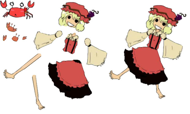 イモ臭い妹分割素材 どん行 さんのイラスト ニコニコ静画 イラスト