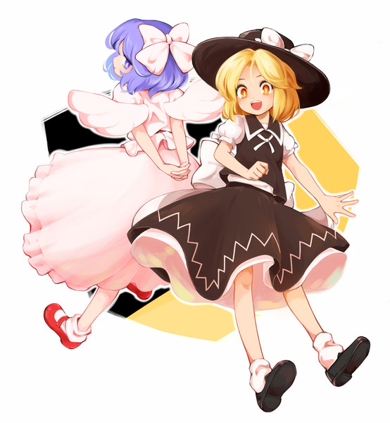 白いのに黒い人と黒いのに白い人 まぐろ さんのイラスト ニコニコ静画 イラスト