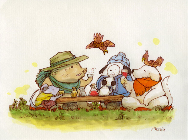 18よいお年を シエスタ峠 紅子 さんのイラスト ニコニコ静画 イラスト