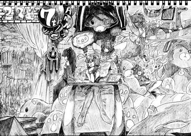2b鉛筆で結月ゆかり描いてみた その45 琴葉茜 琴葉葵 弦巻マキ 東北きりたん ナマコブシ ラッカ さんのイラスト ニコニコ静画 イラスト