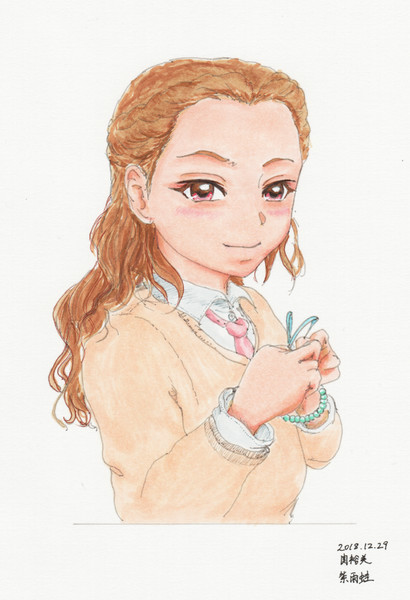 コピック着色 関裕美ちゃんぽいの1 紫の雨蛙 さんのイラスト ニコニコ静画 イラスト