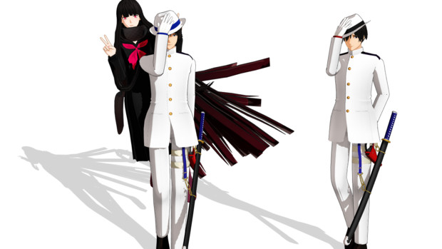 Fate Mmd 坂本龍馬 リスト配布 白羽 さんのイラスト ニコニコ静画 イラスト