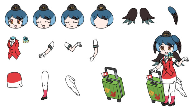 リョコウバト 新 Png ぺぷ さんのイラスト ニコニコ静画 イラスト