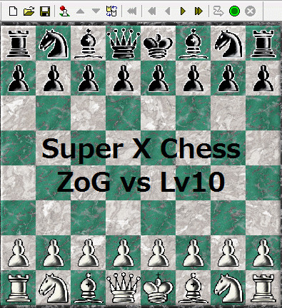 【Super X Chess】ZoG-AI vs CPU-Lv10【対局】