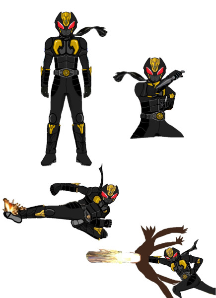 仮面ライダー隠牙 モタボチ さんのイラスト ニコニコ静画 イラスト