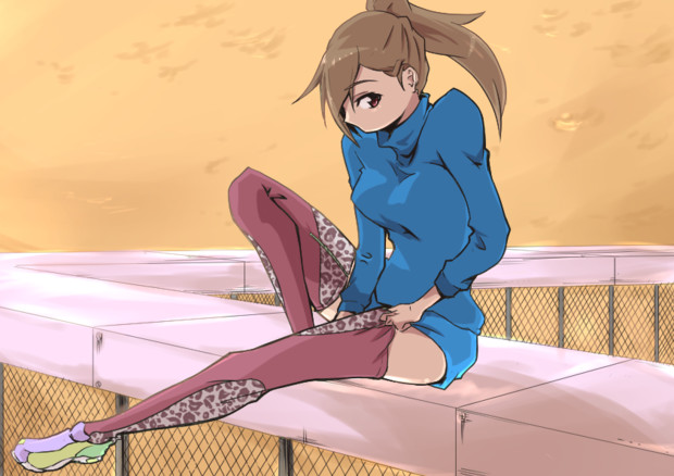 靴下を履く 愛 茶 あいちゃ さんのイラスト ニコニコ静画 イラスト