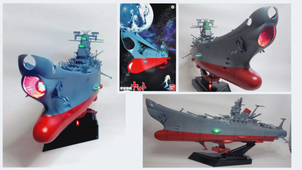 昭和ロマン宝物宇宙戦艦ヤマトプラモデルデフォルメディスプレイモデルイメージモデル種類戦艦