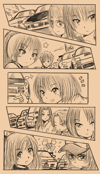 走り屋のキモチシリーズ乱入編３５０回記念 あきらん さんのイラスト ニコニコ静画 イラスト