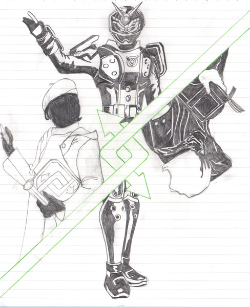 仮面ライダー Nicosub静画