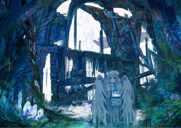 廃屋の森 ときわた さんのイラスト ニコニコ静画 イラスト