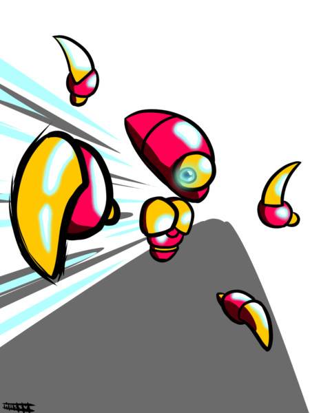 カッターキック はっしぃ さんのイラスト ニコニコ静画 イラスト