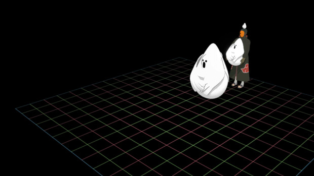 Mmdナルト 角都ver 1 22 デイダラver 1 1 モデル更新 セト さんのイラスト ニコニコ静画 イラスト