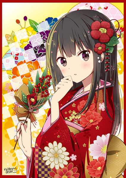 描き初め らぐほのえりか さんのイラスト ニコニコ静画 イラスト