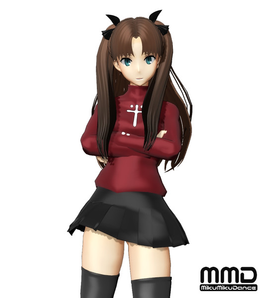 Fate Mmd 遠坂 凛 まめる さんのイラスト ニコニコ静画 イラスト