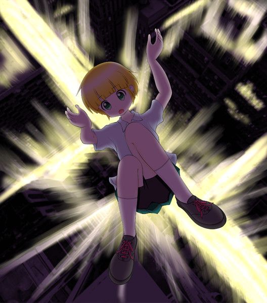 宙舞う少女 アクイ Kazxkazu さんのイラスト ニコニコ静画 イラスト