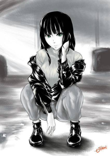 黒ベタれんしゅう ドミニク ズボズボフ さんのイラスト ニコニコ静画 イラスト