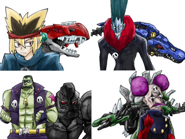 デスメタル四天王 鳩庭三羽 さんのイラスト ニコニコ静画 イラスト
