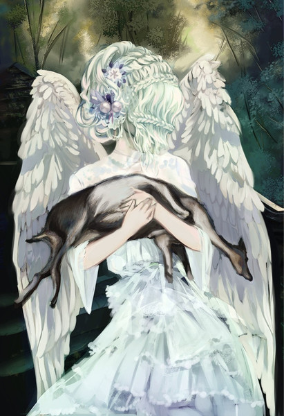 死を抱く天使 ときわた さんのイラスト ニコニコ静画 イラスト