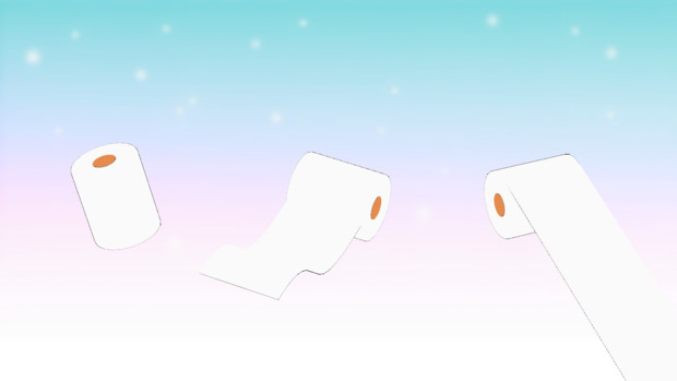 Mmd トイレットペーパー 夏古 Past さんのイラスト ニコニコ静画 イラスト