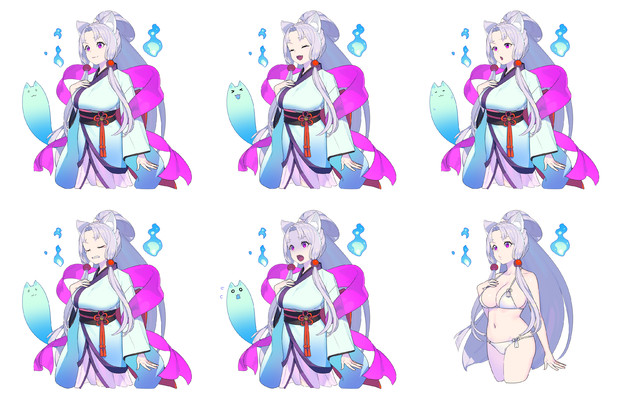 東北イタコ立ち絵素材 Kuro Ye さんのイラスト ニコニコ静画 イラスト