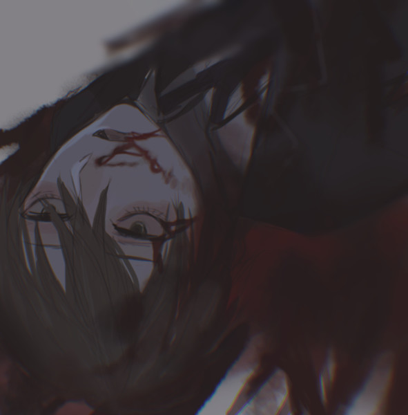 し 死んでいる 赫井苹果 あかいりんご さんのイラスト ニコニコ静画 イラスト