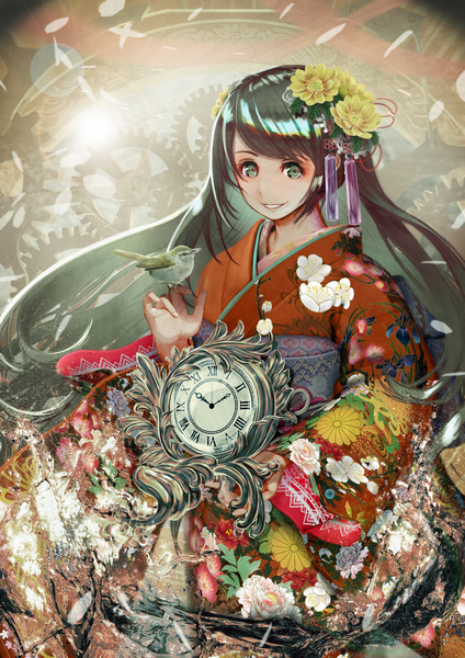 かがり美少女コンテストのお絵かき ミミズク さんのイラスト ニコニコ静画 イラスト