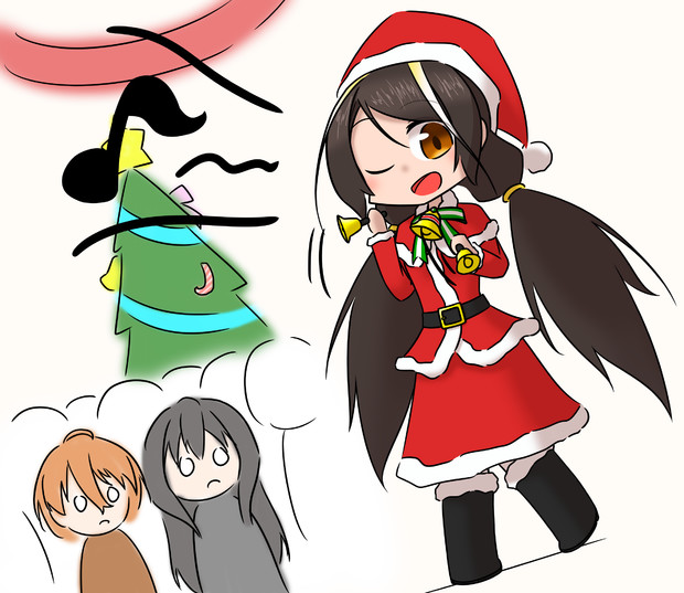 クリスマスのスズムシさん かれこと さんのイラスト ニコニコ静画 イラスト