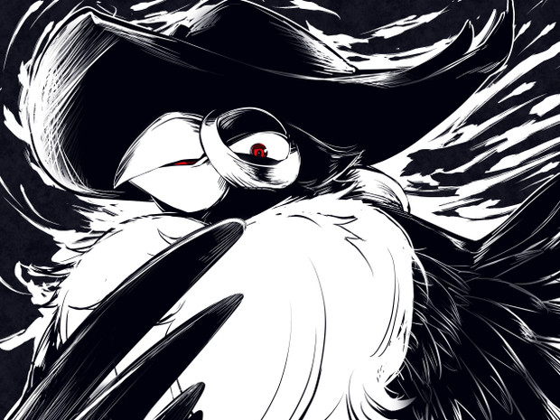 ドンカラスの あくのはどう ぱんだ ひろ さんのイラスト ニコニコ静画 イラスト