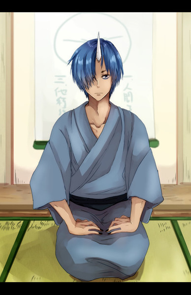 蒼影 浴衣 Muu さんのイラスト ニコニコ静画 イラスト