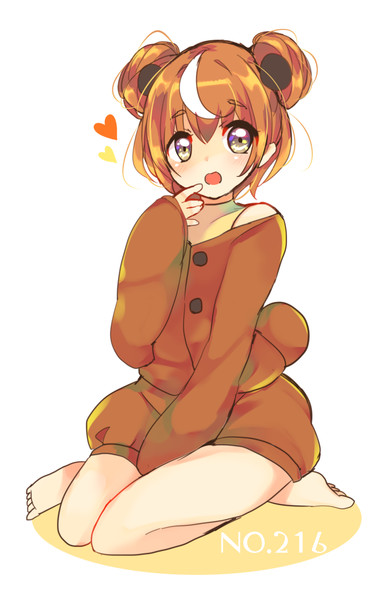 ヒメグマ擬人化 扇城ひな さんのイラスト ニコニコ静画 イラスト