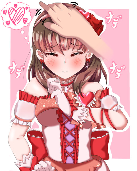 頭ナデナデままゆ 黒魅 さんのイラスト ニコニコ静画 イラスト